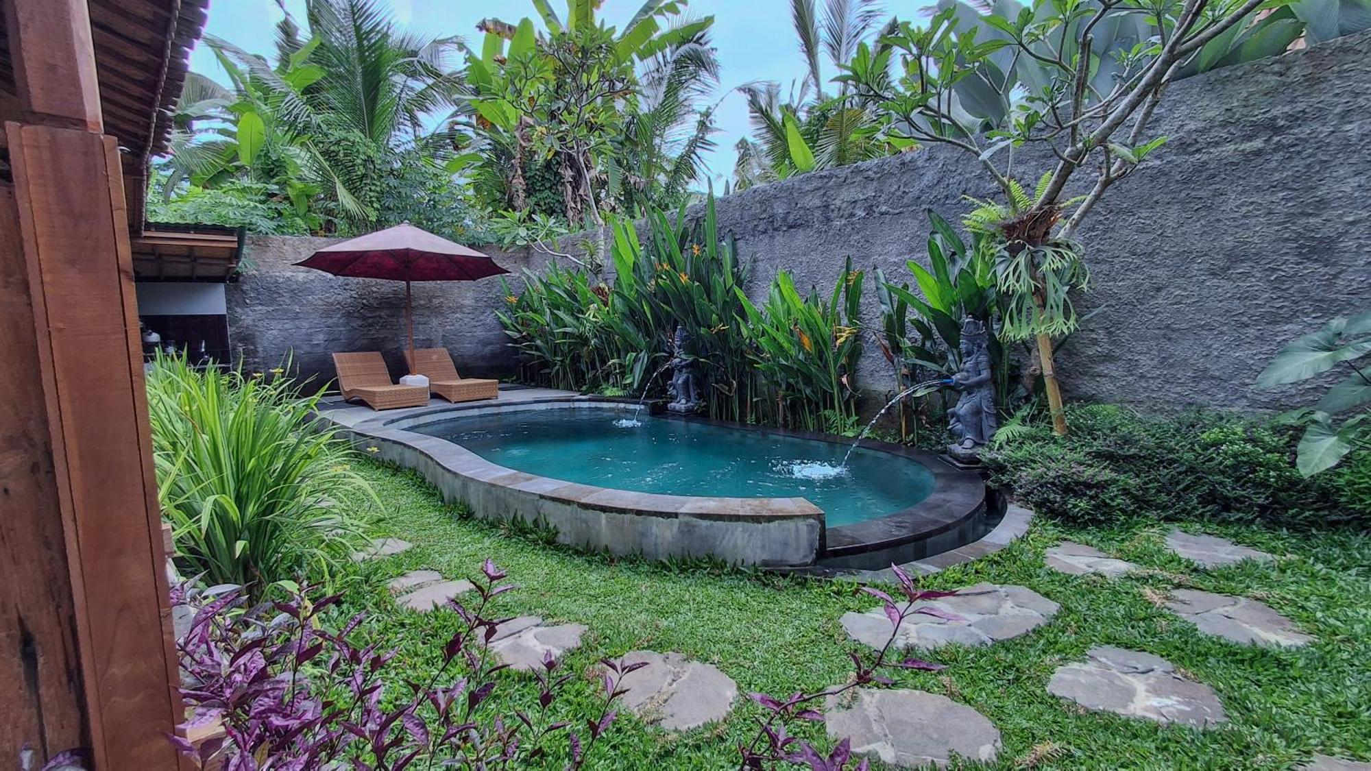 D'Ethnic Ubud Villa Esterno foto