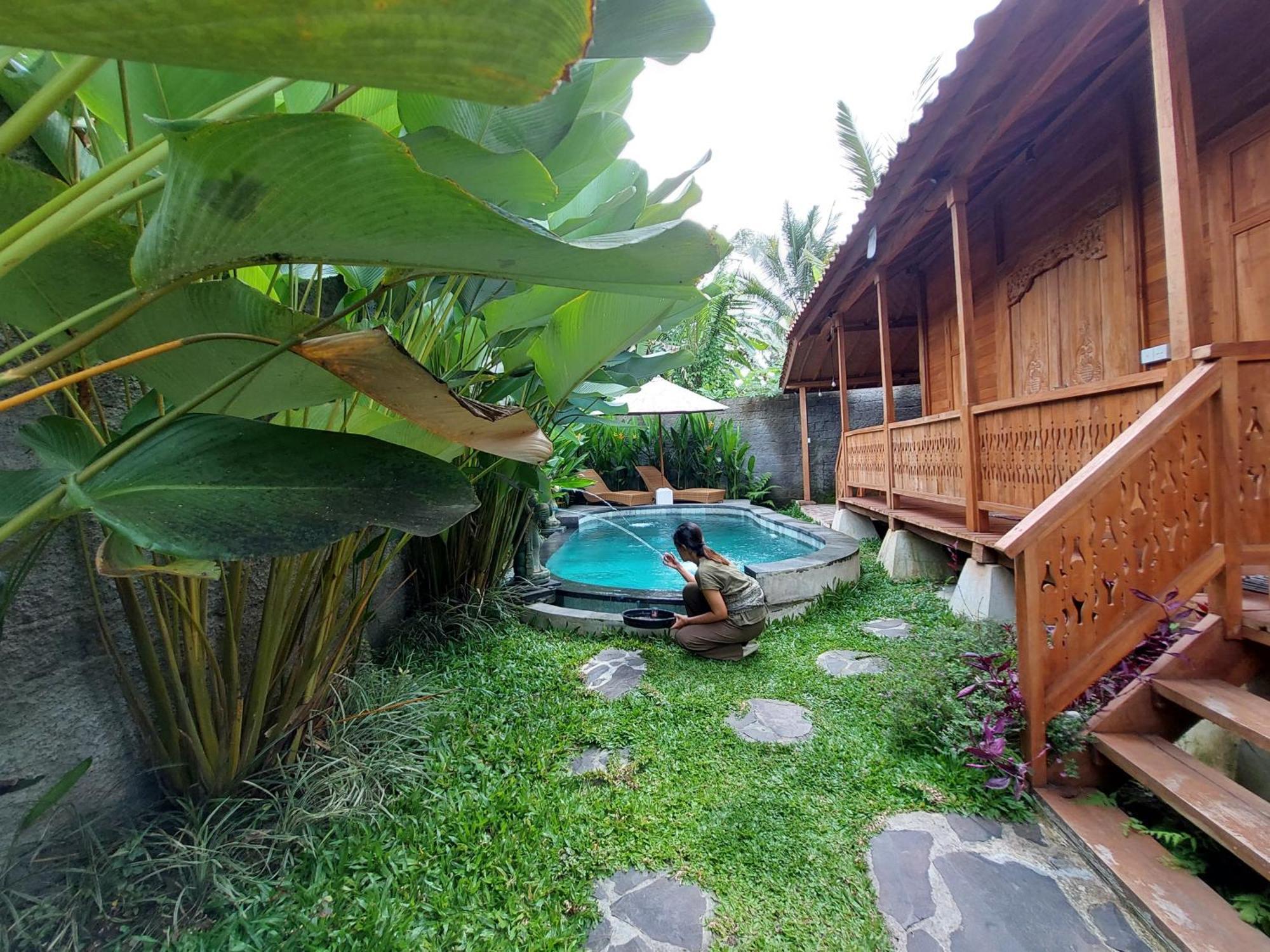 D'Ethnic Ubud Villa Esterno foto